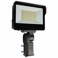 Nuvo LED Floodlight / BP Photocell - CCT Select 3/4/5K Watt Adjust 100/125/150W Color/PowerQuick Bronze 65/543